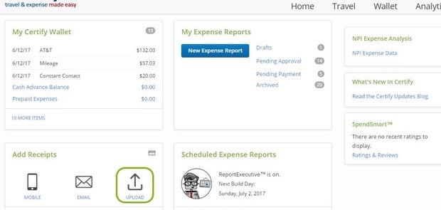 Receipts - income from investors